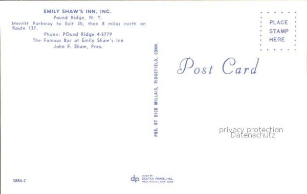 Pound Ridge Emily Shaws Inn Restaurant Bar – Bild 2