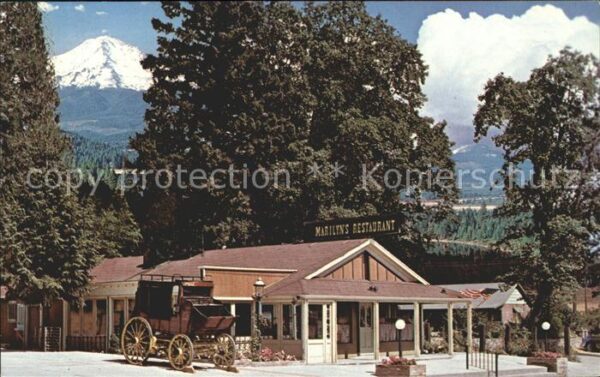 Mount Shasta Marilyn's Family Restaurant Postkutsche