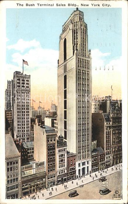New York City Bush Terminal Sales Building Skyscraper