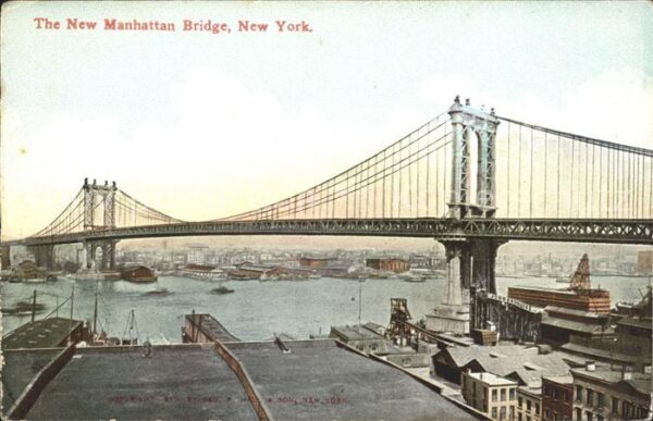 New York City New Manhattan Bridge