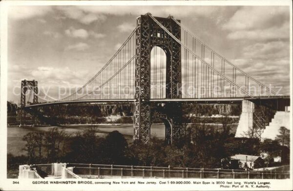 New York City George Washington Bridge
