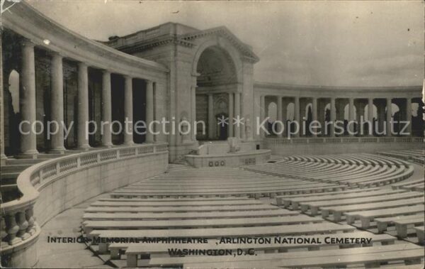 Washington DC Interior Memorial Amphitheater Arlingto