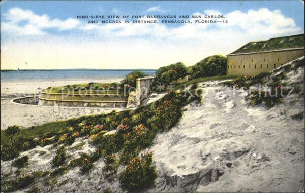 Pensacola Fort Barrancas San Carlos Mccrea in dis