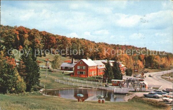 Bromley Vermont Fall at Bromley Mountain Trout pont cha