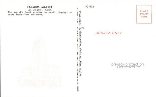 Los Angeles California Farmers Market – Bild 2