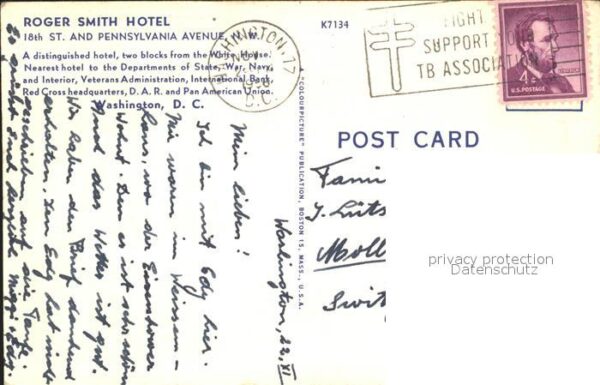 Washington DC Roger Smith Hotel – Bild 2