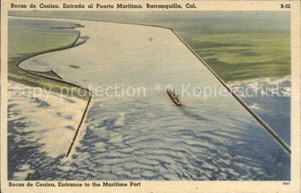 Barranquilla Bocas de Ceniza Entrada al Puerto Marit