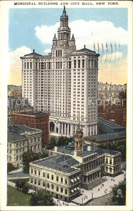 New York City Municipal Building and City Hall