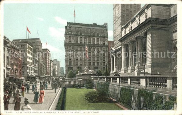 New York City Public Library Fifth Avenue