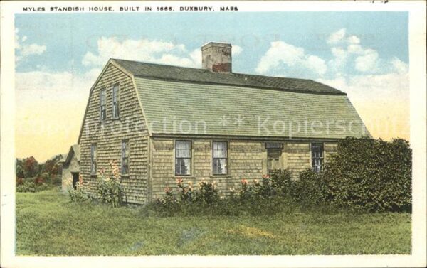 Duxbury Myles Standish House 17th Century