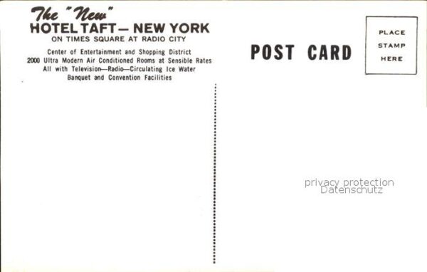 New York City Hotel Taft Times Square – Bild 2