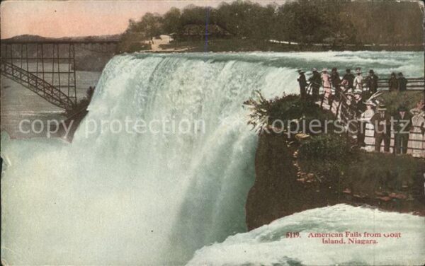 American Falls Niagara Falls from Goat Island National
