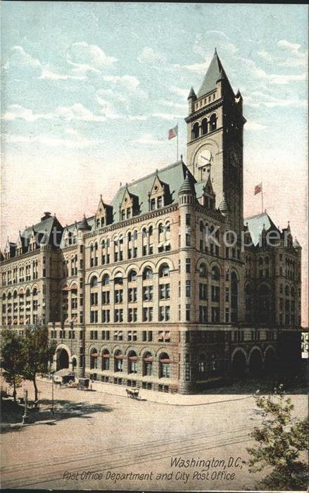 Washington DC Post Office Department and City Post Of