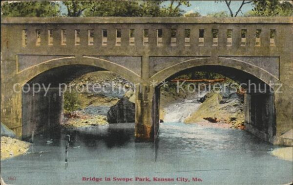 Kansas City Missouri Bridge in Swope Park