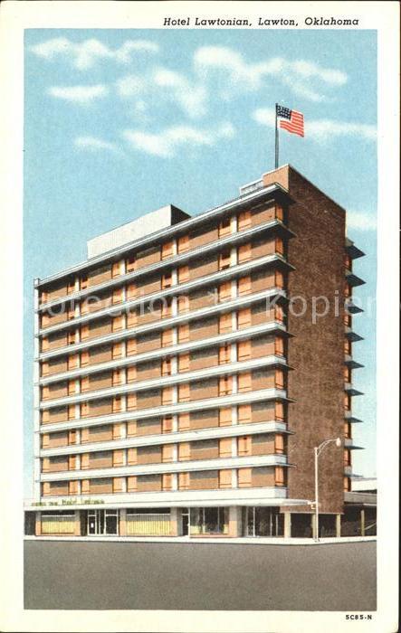 Lawton Oklahoma Hotel Lawtonian Flag