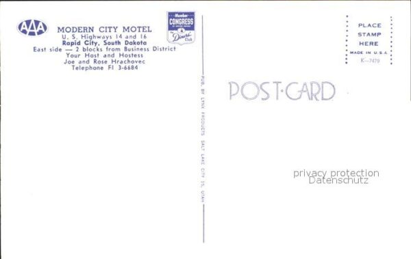 Rapid City South Dakota City Motel – Bild 2