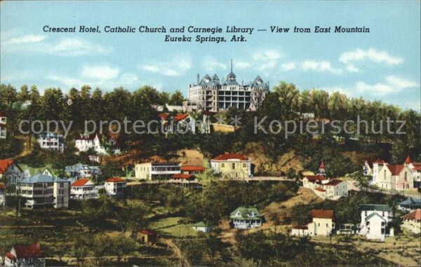 Eureka Springs Crescent Hotel Catholic Church Carnegie