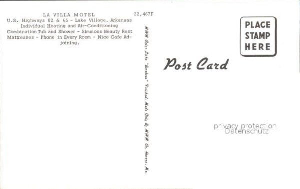 Lake Village Arkansas La Villa Motel – Bild 2