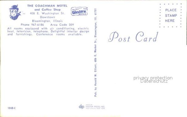 Bloomington Illinois Coachman Motel – Bild 2