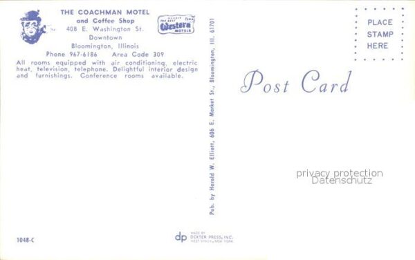 Bloomington Illinois Coachman Motel – Bild 2
