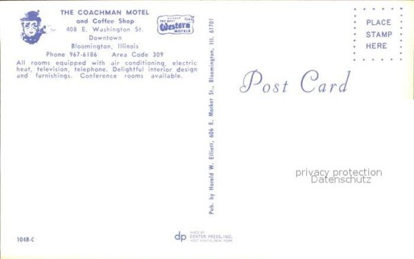 Bloomington Illinois Coachman Motel – Bild 2