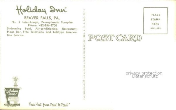 Beaver Falls Pennsylvania Holiday Inn Motel – Bild 2