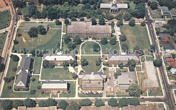 Atlanta Georgia University College aerial view