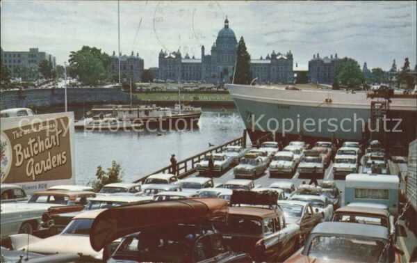 Victoria British Columbia Inner Harbour Parliament Buildings