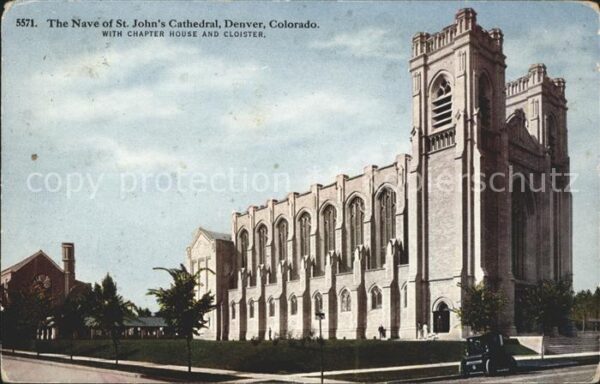 Denver Colorado Nave of St John's Cathedral Chapter Hou