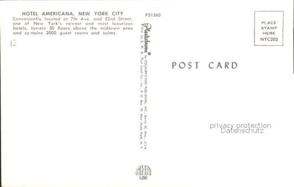 New York City Hotel Americana – Bild 2