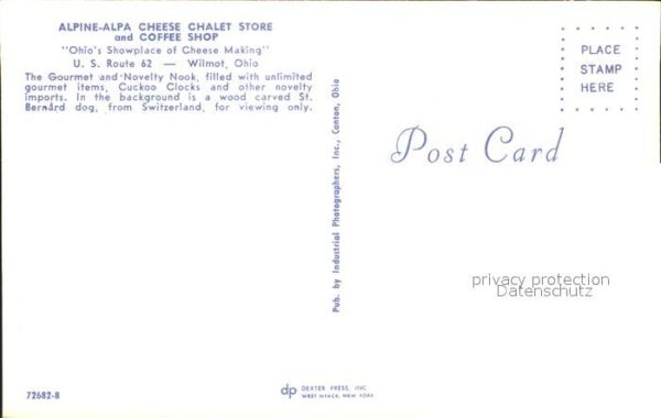 Wilmot Ohio Alpine Alpa Cheese Chalet Store Coffee – Bild 2