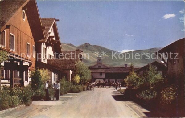 Sun Valley Idaho Main Street at the Challenger Inn
