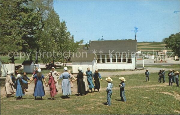 New Castle Pennsylvania Amish School Children Glaubensgemeinsch