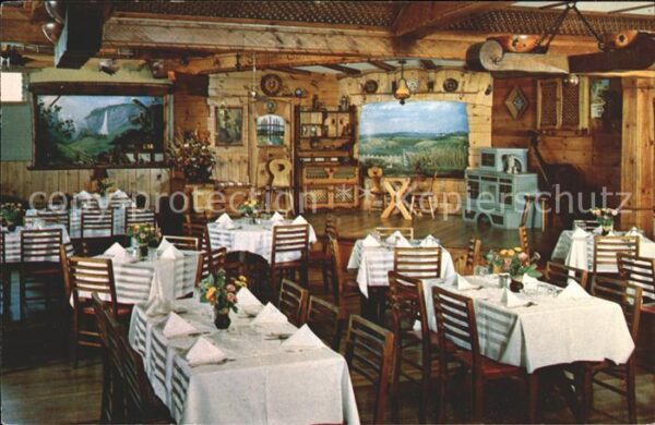 Los Angeles California Switzerland Restaurant Cocktail Lounge