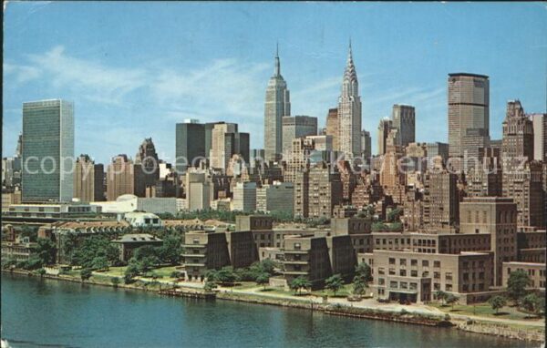 New York City Midtown Manhattan Skyline Welfare Islan