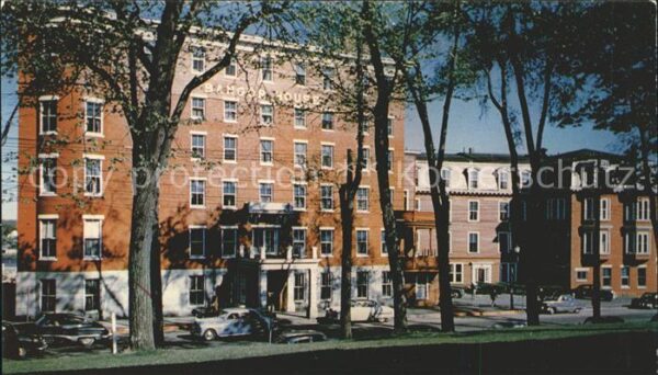 Bangor Maine Bangor House Hotel