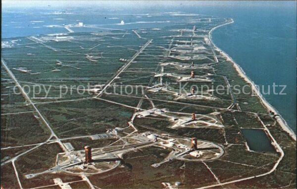 Cape Canaveral John F. Kennedy Space Center NASA aeria