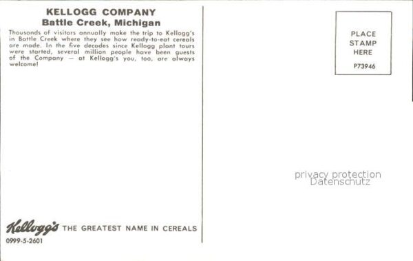 Battle Creek Michigan Kellog Company – Bild 2