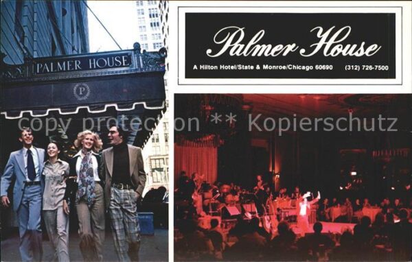 Chicago Illinois Palmer House Hotel