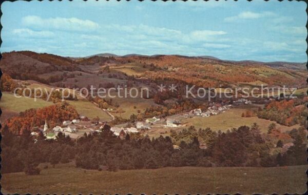 Vermont US-State Typical landscape