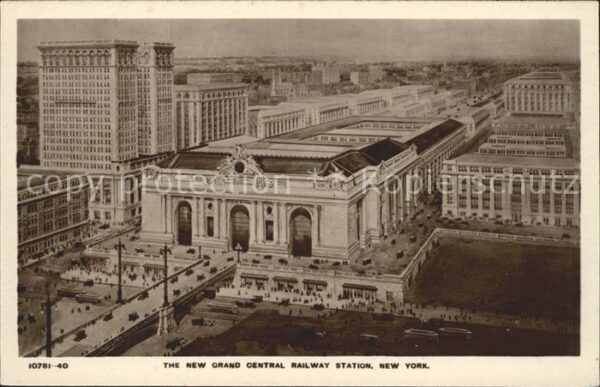 New York City New Grand Central Railway Station