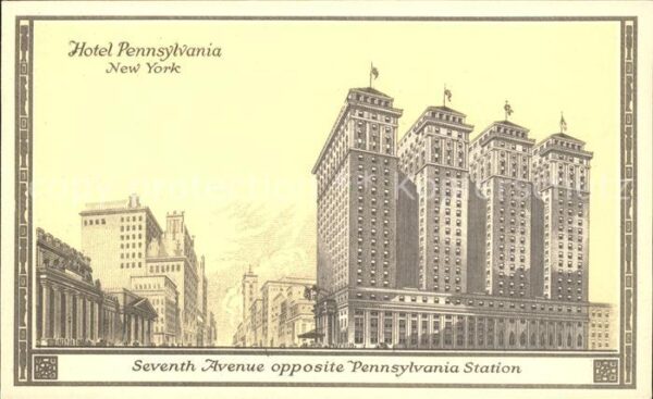 New York City Hotel Pennsylvania