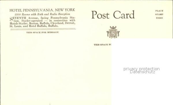 New York City Hotel Pennsylvania – Bild 2