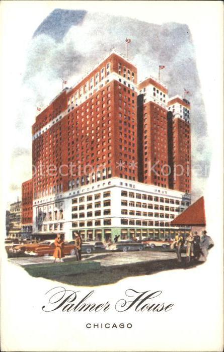 Chicago Illinois Palmer House Hilton Hotel