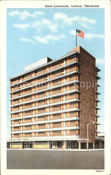 Lawton Oklahoma Hotel Lawtonian Flag