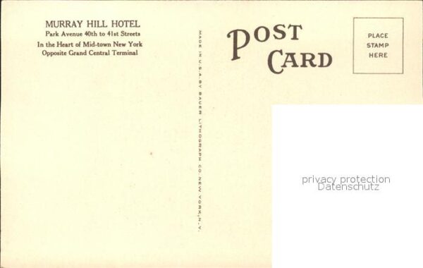 New York City Murray Hill Hotel Park Avenue – Bild 2
