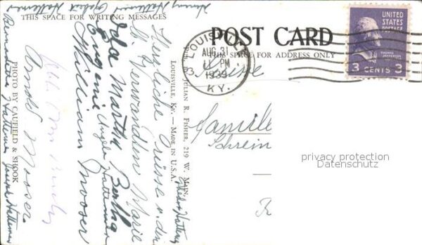 Louisville Kentucky Überschwemmung Fliegeraufnahme – Bild 2