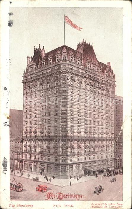 New York City The Martinique Hotel