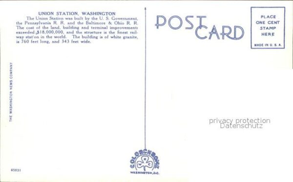 Washington DC Union Station – Bild 2
