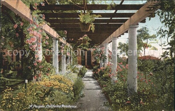 California US-State Residence Pergola